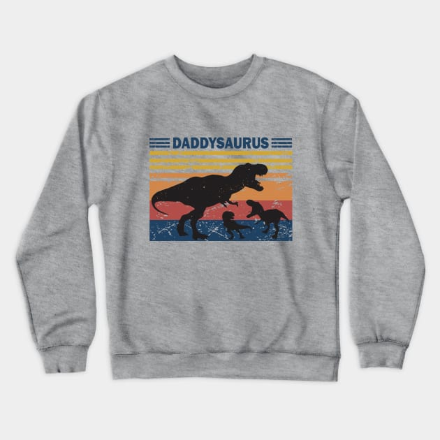 Daddysaurus Crewneck Sweatshirt by Gvsarts